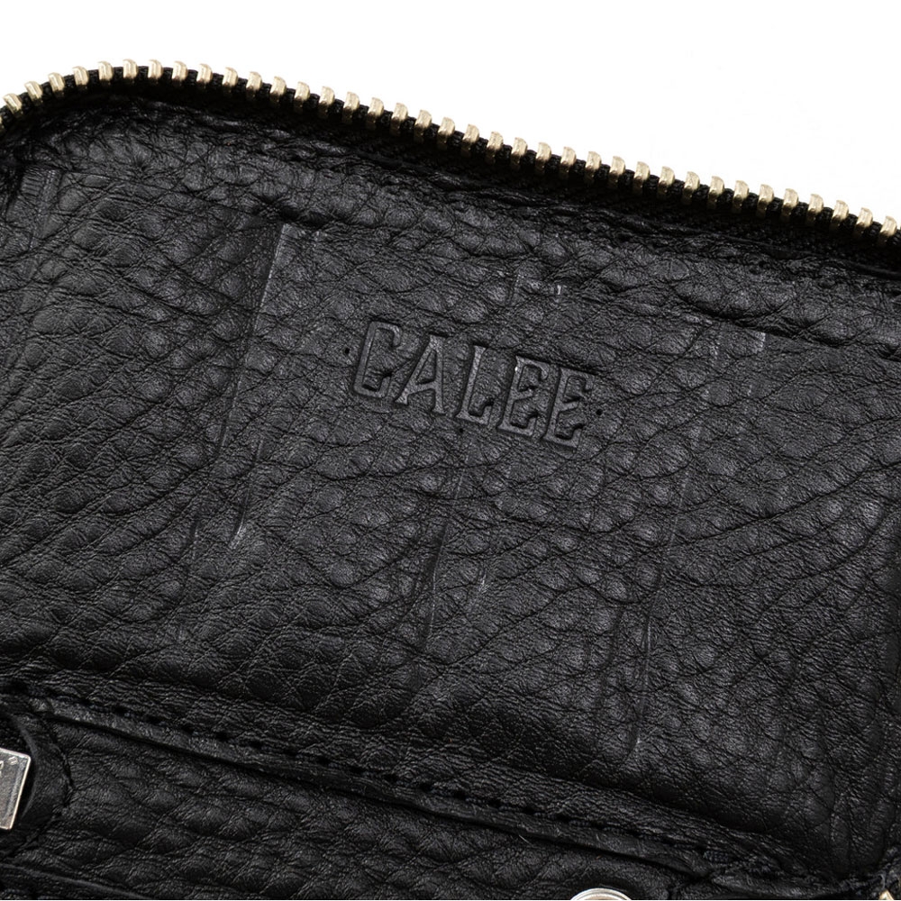 キャリー スタッズ レザー コイン ケース