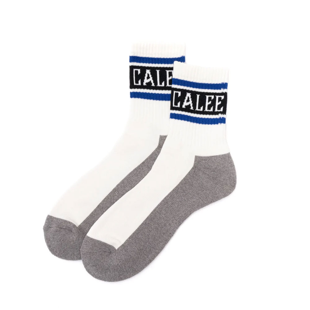 キャリー ジャガード パイル ライン ソックス