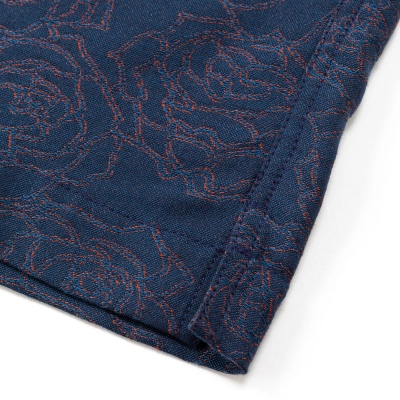 キャリー 5 レングス ローズ パターン ジャガード シャツ