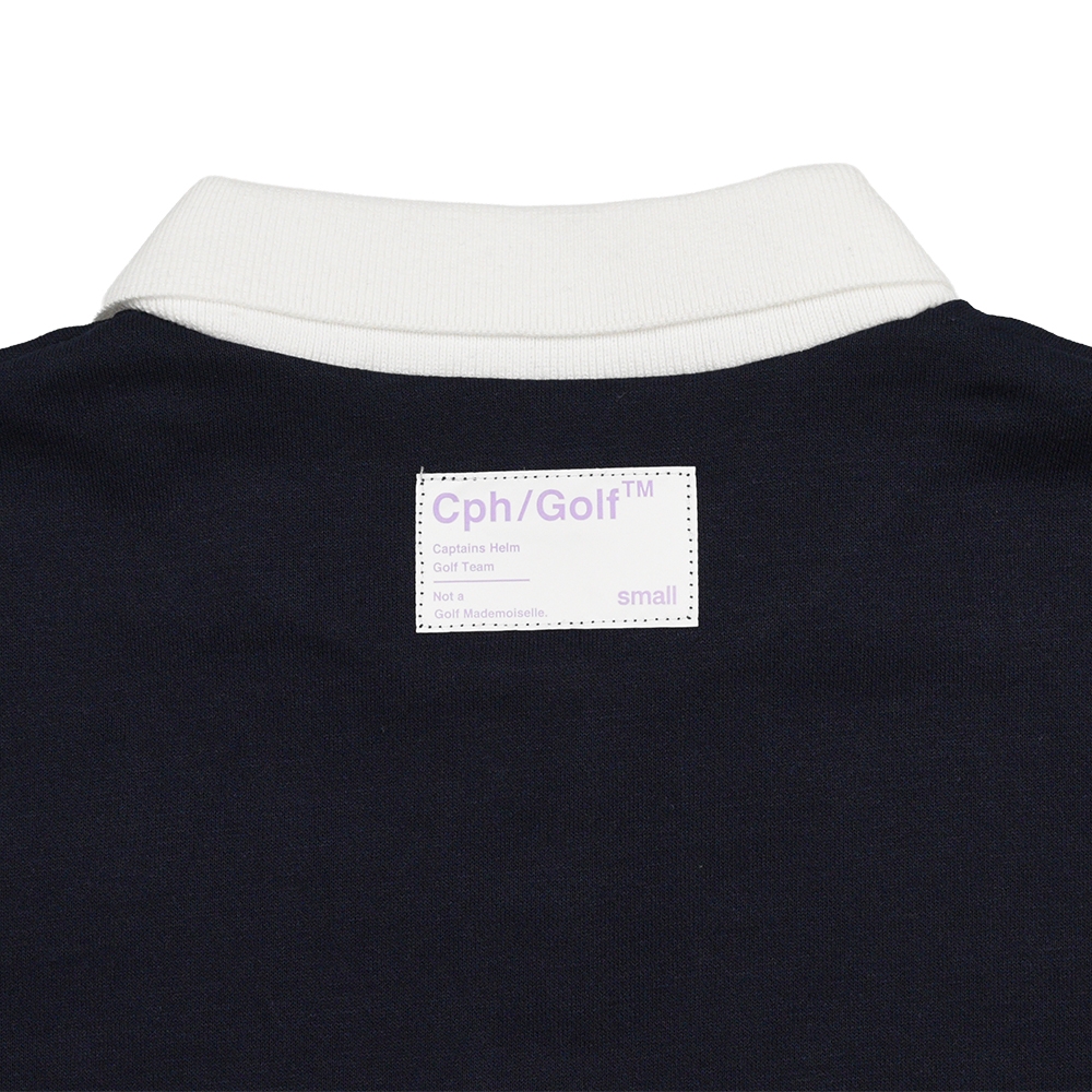 【WOMENS】キャプテンズヘルム ゴルフ バイカラー ショート ポロ