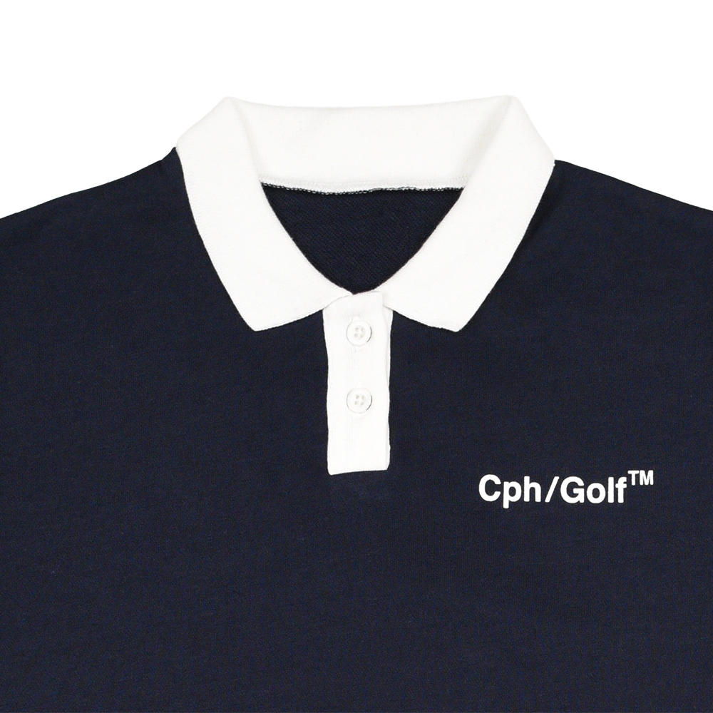 【WOMENS】キャプテンズヘルム ゴルフ バイカラー ショート ポロ