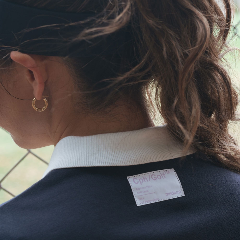 【WOMENS】キャプテンズヘルム ゴルフ バイカラー ショート ポロ