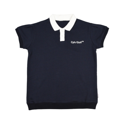 【WOMENS】キャプテンズヘルム ゴルフ バイカラー ショート ポロ