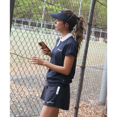 【WOMENS】キャプテンズヘルム ゴルフ バイカラー ショート ポロ