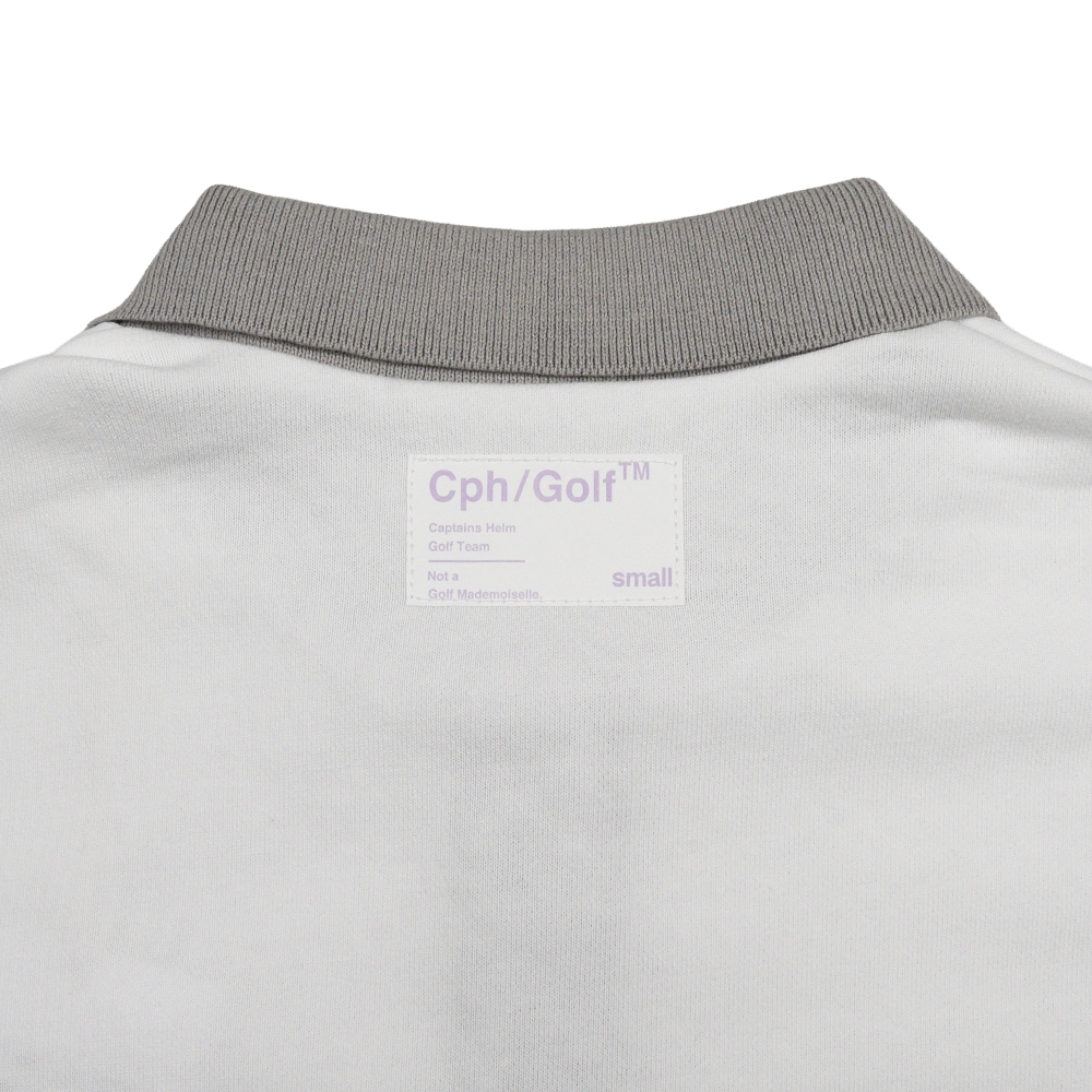 【WOMENS】キャプテンズヘルム ゴルフ バイカラー ショート ポロ