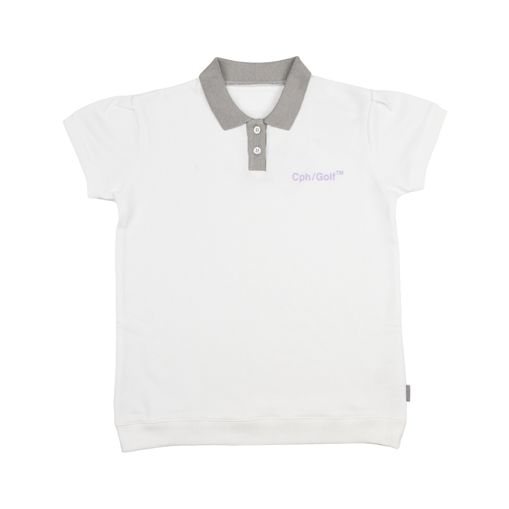 【WOMENS】キャプテンズヘルム ゴルフ バイカラー ショート ポロ