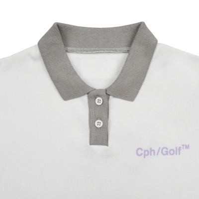 【WOMENS】キャプテンズヘルム ゴルフ バイカラー ショート ポロ