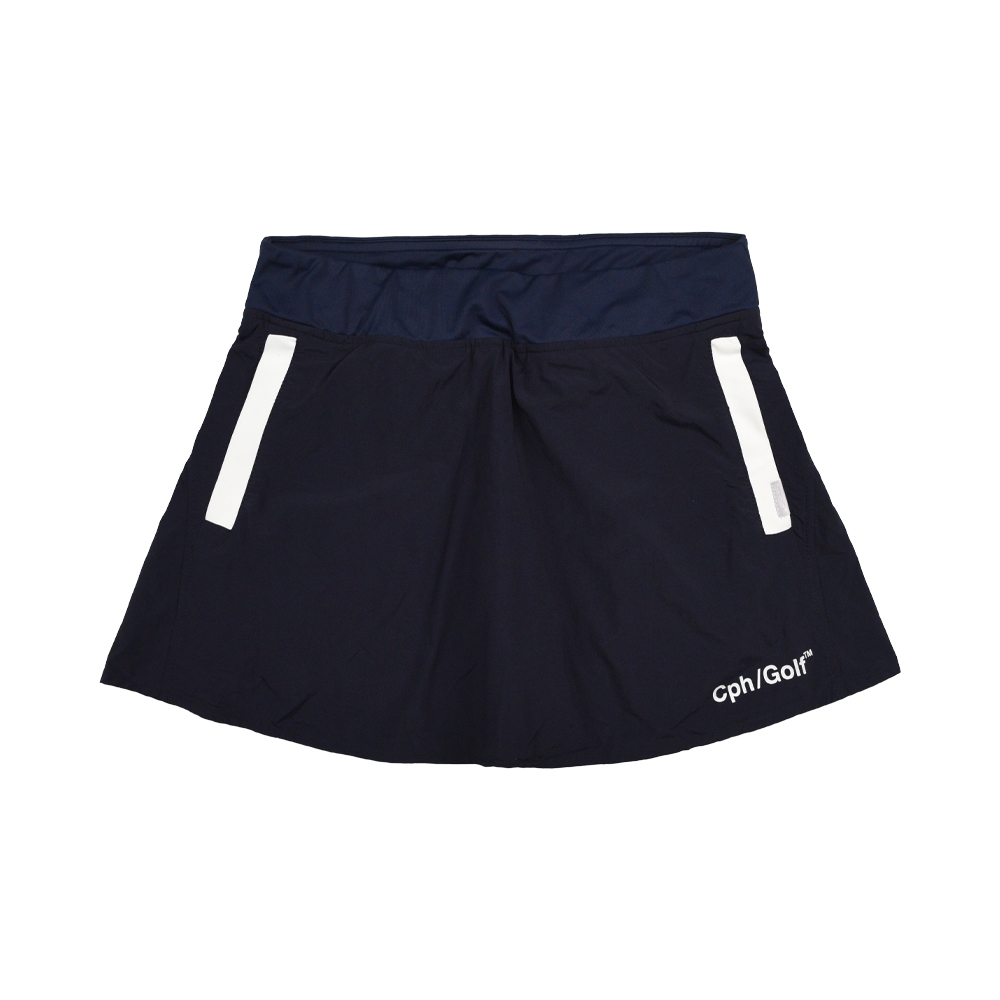 【WOMENS】キャプテンズヘルム ゴルフ バイカラー ライト スカート