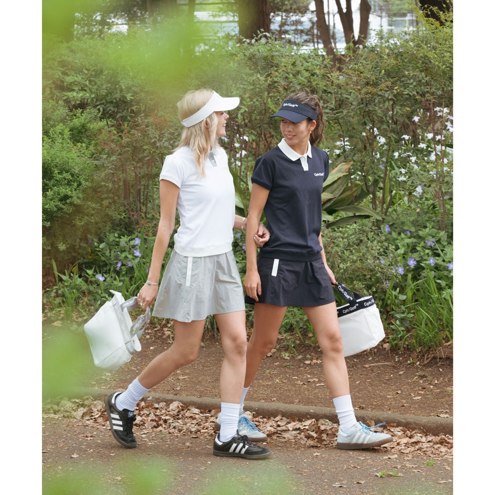 【WOMENS】キャプテンズヘルム ゴルフ ロゴ テープ カート バッグ