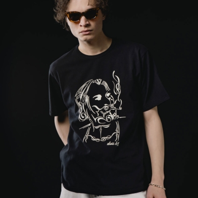 ドレス ヒッピー ミスタースモーク ショートスリーブ ティー