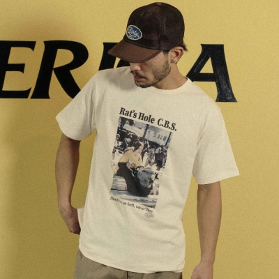 アットダーティー ラッツ ホール C.B.S ショートスリーブ ティー