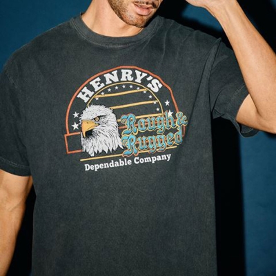 ラフアンドラゲッド デザイン ショートスリーブ 06