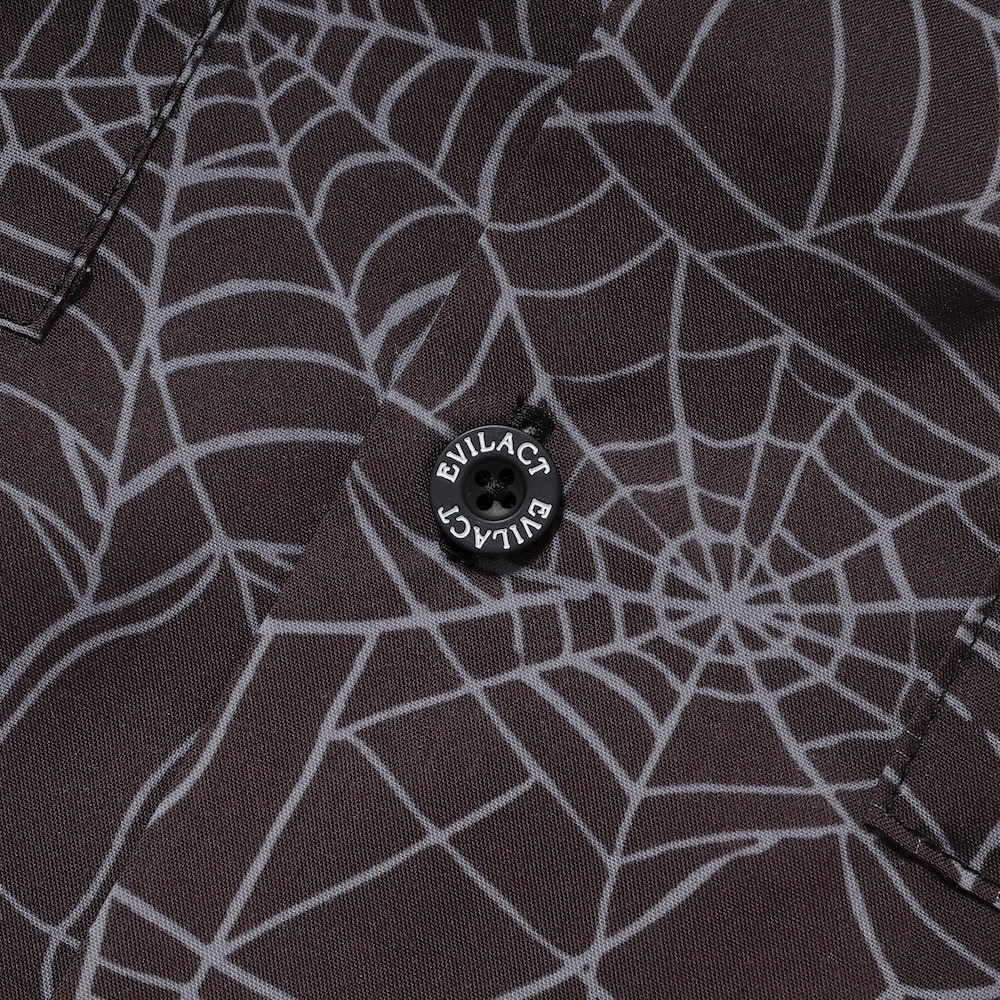 イーブルアクト スパイダー ショートスリーブ シャツ