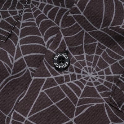 イーブルアクト スパイダー ショートスリーブ シャツ