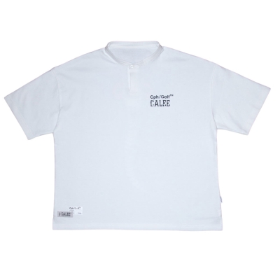 キャリー x キャプテンズヘルム ゴルフ ヘンリーネック コブラ tシャツ