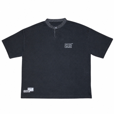 キャリー x キャプテンズヘルム ゴルフ ヘンリーネック コブラ tシャツ