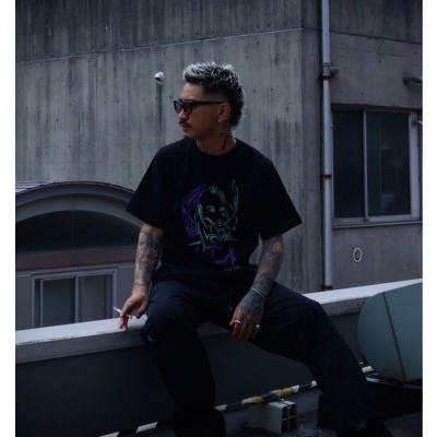 ドレス ヒッピー ミスタースモーク ショートスリーブ ティー