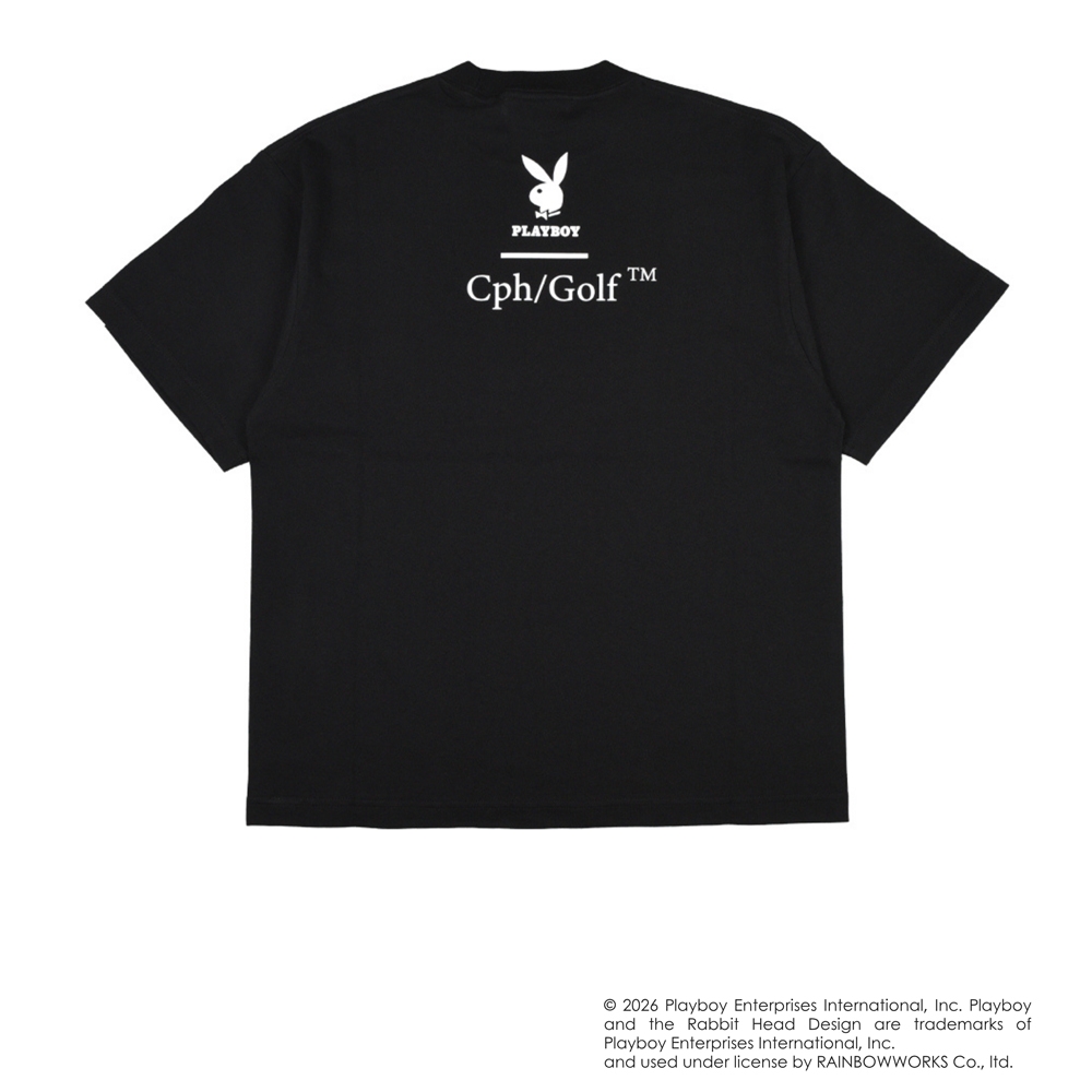 プレイボーイ x キャプテンズヘルム ゴルフ ハーフモック ネック