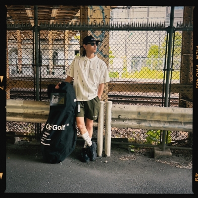 キャプテンズヘルム ゴルフ ワイアード ストライプ ワイド ポロ