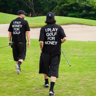 キャプテンズヘルム ゴルフ プロ ハーフ モックネック ティー