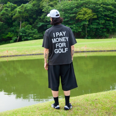 キャプテンズヘルム ゴルフ アマチュア ハーフ モックネック ティー