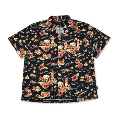 キャプテンズヘルム ブラック オーシャン ショートスリーブ シャツ