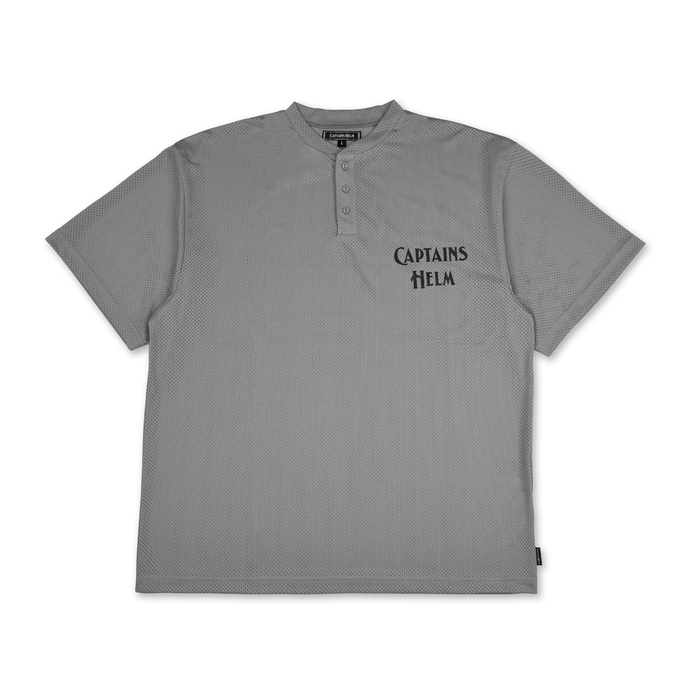 Captains Helm Golf ヘンリーネックシャツ キャプテンズヘルム ヘンリ ネック メッシュ ティー | CAPTAINS HELM