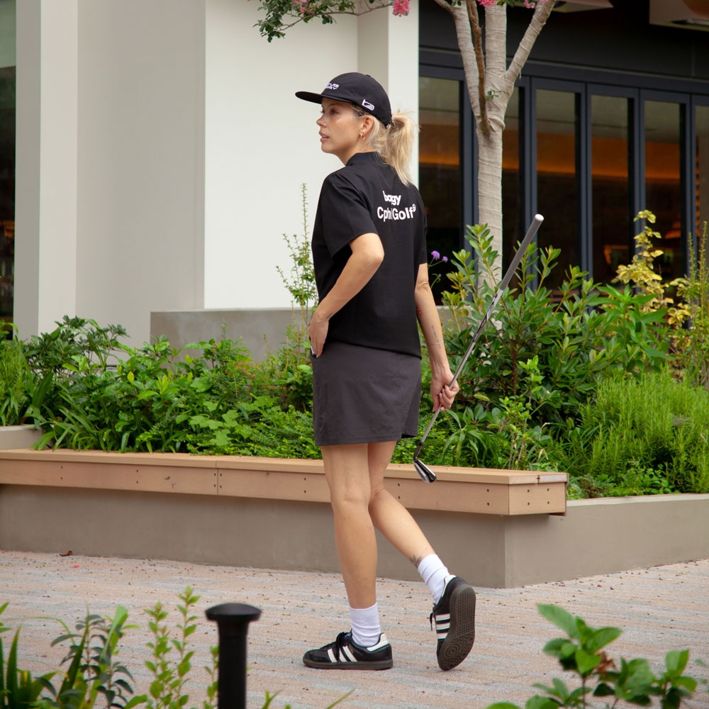 Cph/Golf M キャプテンズヘルムゴルフ　モックネック　パンツセット WOMENS】キャプテンズヘルム ゴルフ バギーパンツ ブリーザブル モック