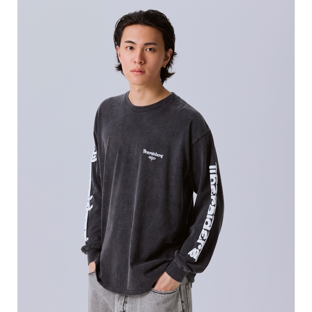 リベレイダース スリーブ フォント ロングスリーブ ティー