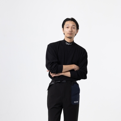 キャプテンズヘルム ゴルフ アーペーセー サーマル ロングスリーブ モックネック ティー