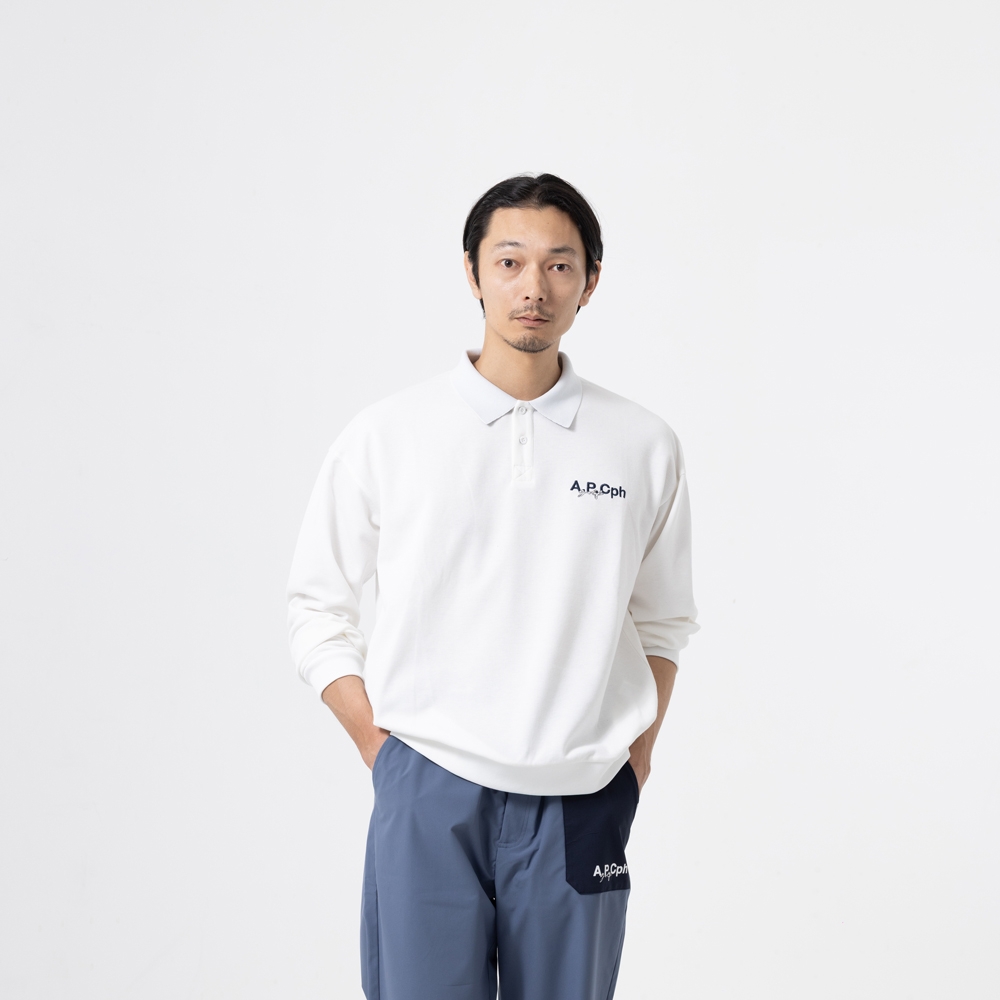 キャプテンズヘルム ゴルフ アーペーセー ロングスリーブ ポロ プル