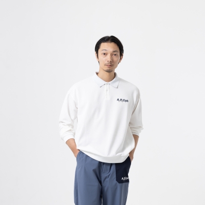 キャプテンズヘルム ゴルフ アーペーセー ロングスリーブ ポロ プルオーバー