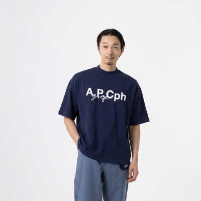 キャプテンズヘルム ゴルフ アーペーセー ハーフモックネック ティー