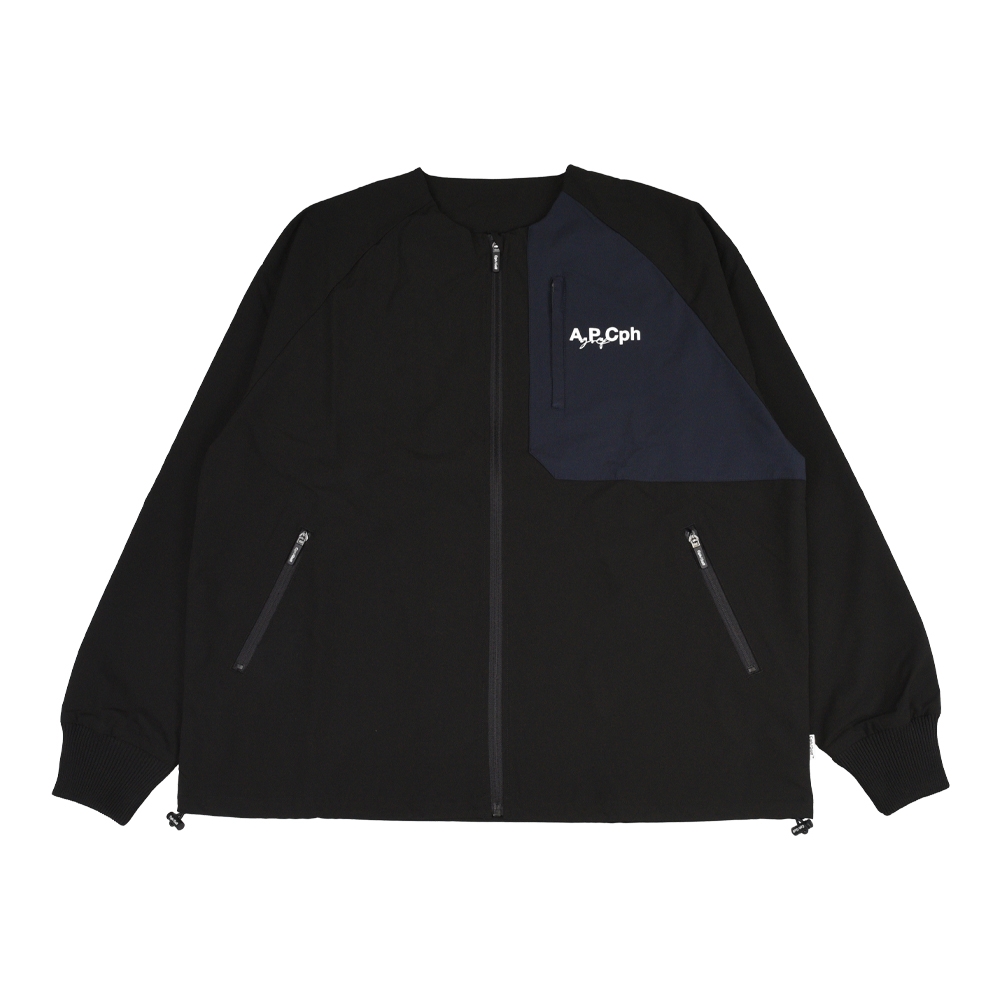 キャプテンズヘルム ゴルフ アーペーセー ジッパー ノーカラー