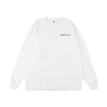 スタンダードカリフォルニア ユーエス コットン ポケット ロゴ ロング スリーブ ティー