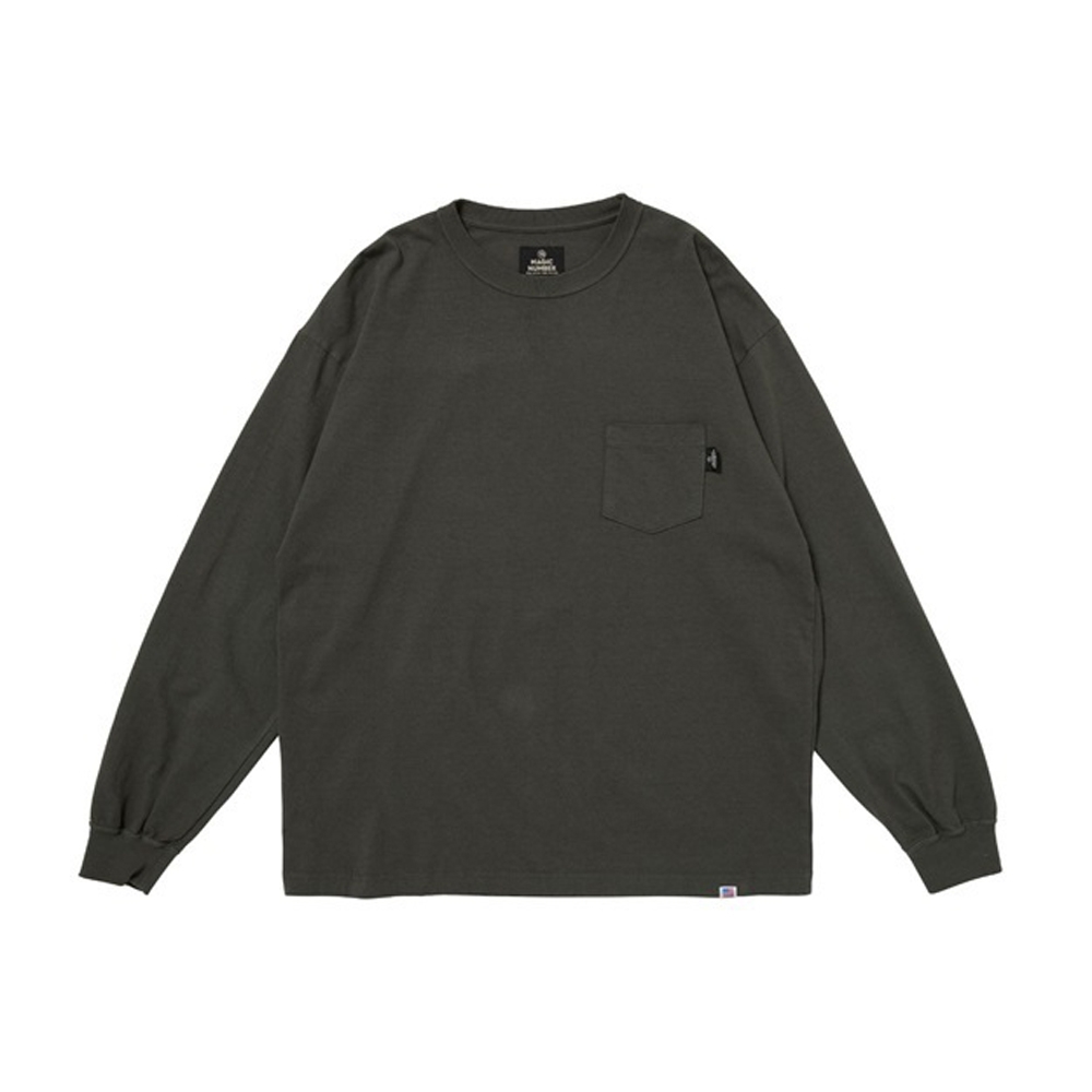 マジックナンバー レオパード ユーエスコットン ロングスリーブ Tシャツ