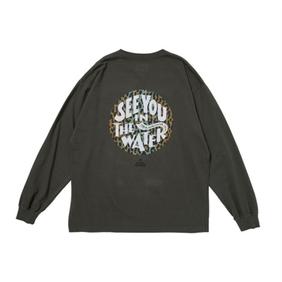 マジックナンバー レオパード ユーエスコットン ロングスリーブ Tシャツ