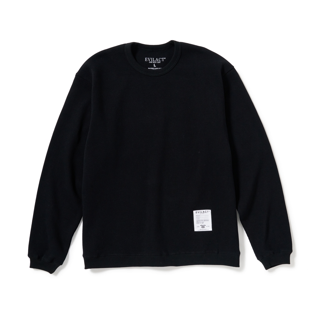 イーブルアクト ワッフル ロングスリーブ