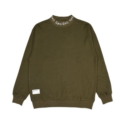 Womens】キャプテンズヘルム ゴルフ ジャガード モック ネック ロング