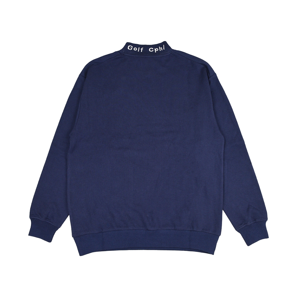 Womens】キャプテンズヘルム ゴルフ ジャガード モック ネック ロング