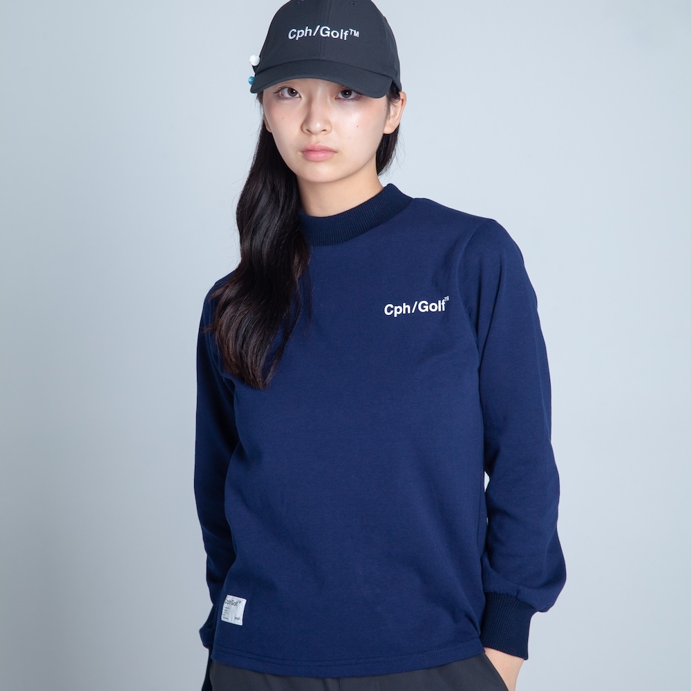 【Womens】キャプテンズヘルム ゴルフ マドモアゼル ハーフ モック ネック ロングスリーブ