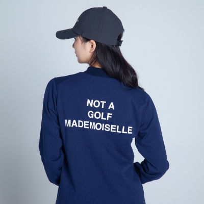 【Womens】キャプテンズヘルム ゴルフ マドモアゼル ハーフ モック ネック ロングスリーブ