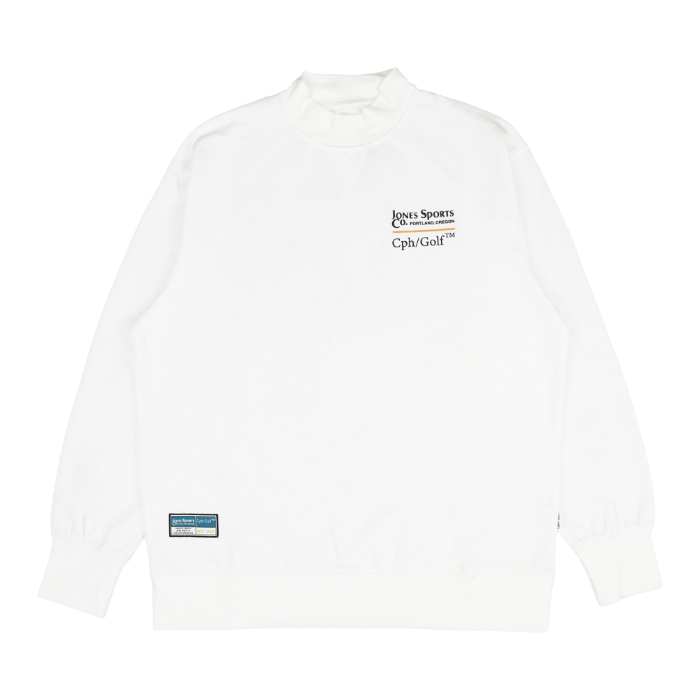 [Women]. ジョーンズ x キャプテンズヘルム ゴルフ チーム モックネック