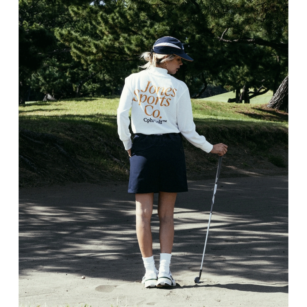 [Women]. ジョーンズ x キャプテンズヘルム ゴルフ チーム モックネック