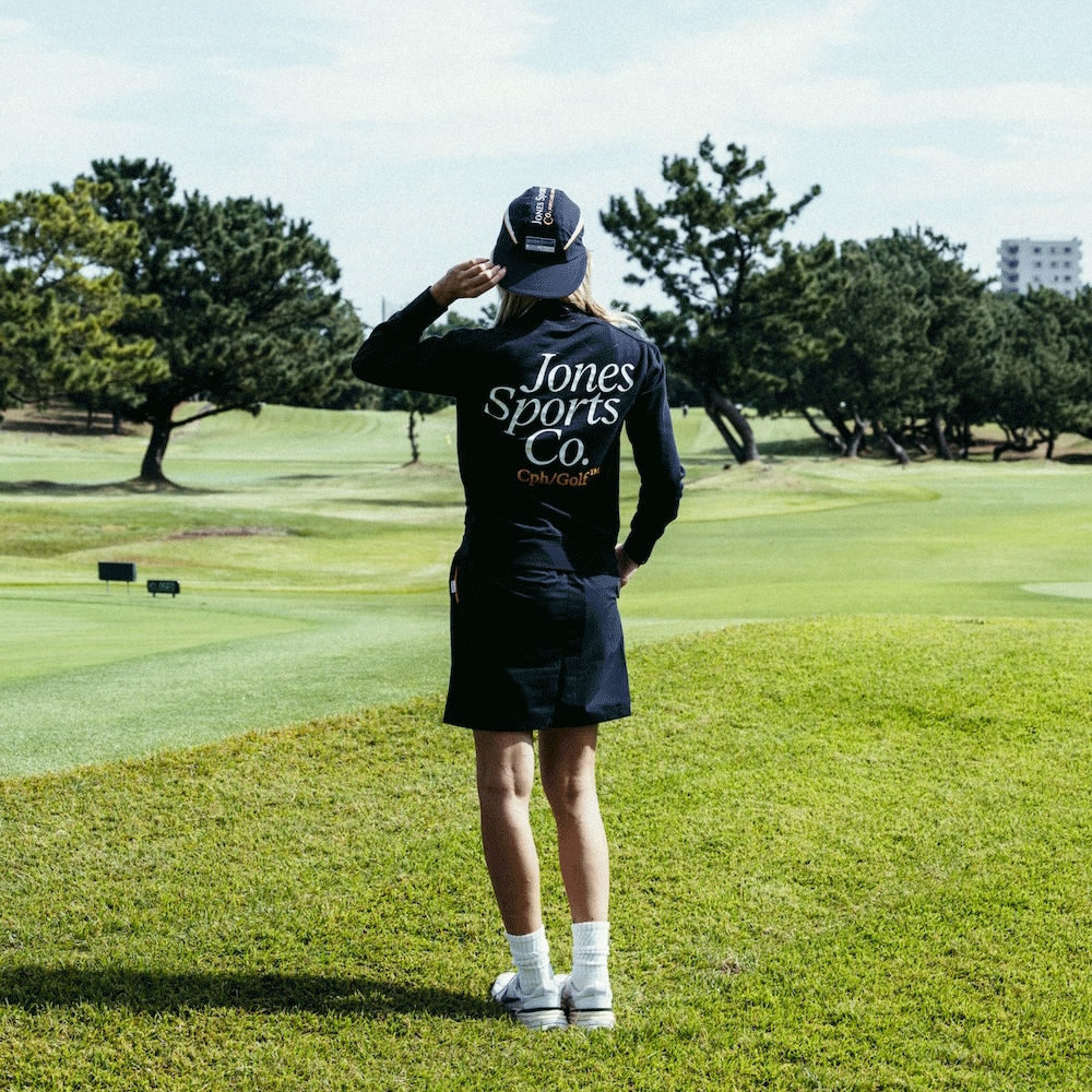 [Women]. ジョーンズ x キャプテンズヘルム ゴルフ チーム モックネック