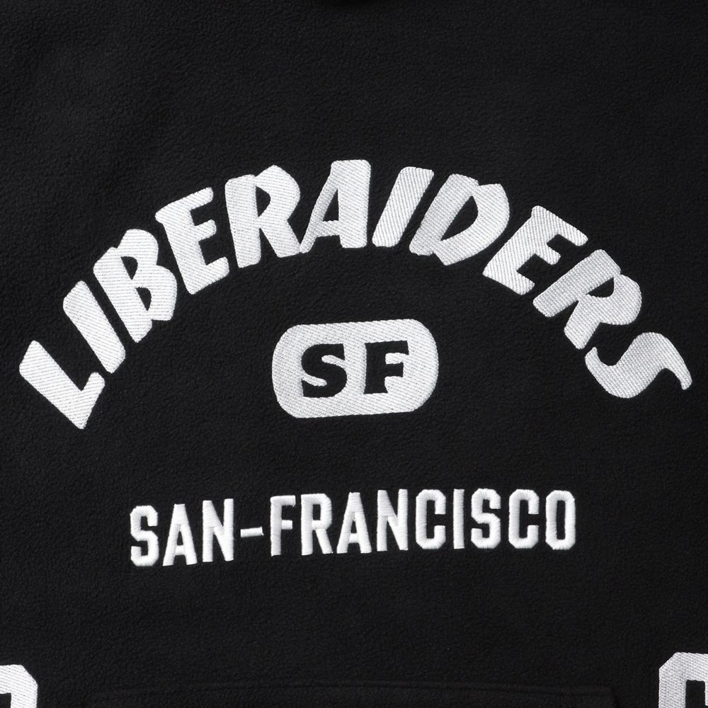 リベレイダース エンブロイダリー フリース フーディー