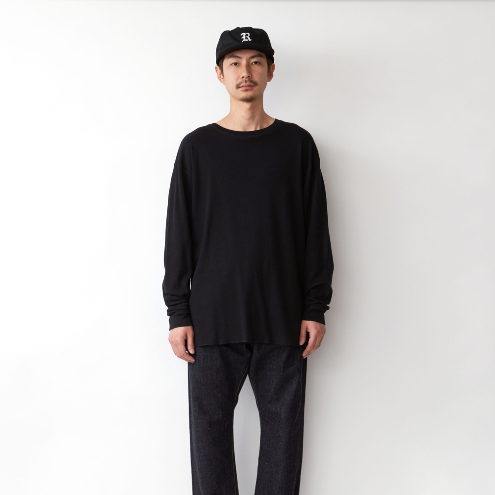 ラディアル ミル サーマル クルーネック Tシャツ ロングスリーブ
