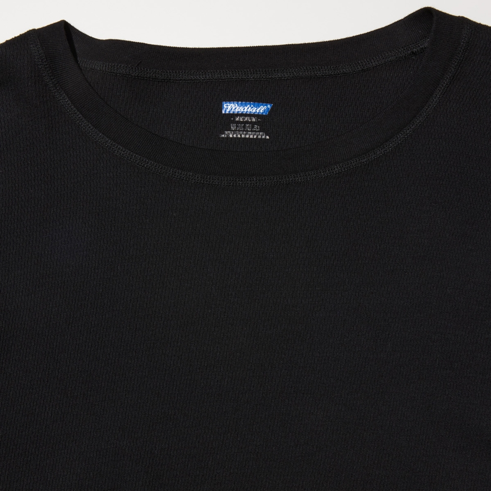 ラディアル ミル サーマル クルーネック Tシャツ ロングスリーブ