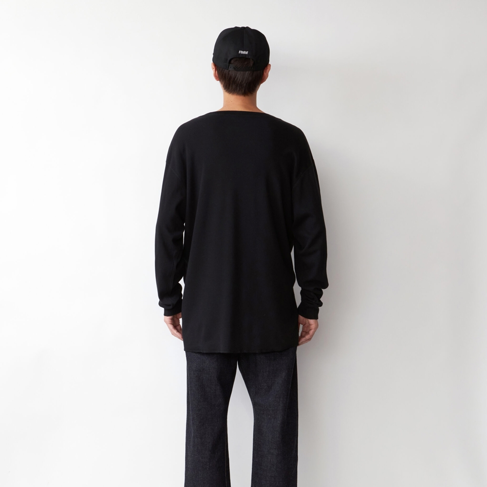 ラディアル ミル サーマル クルーネック Tシャツ ロングスリーブ
