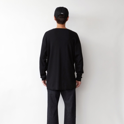 ラディアル ミル サーマル クルーネック Tシャツ ロングスリーブ
